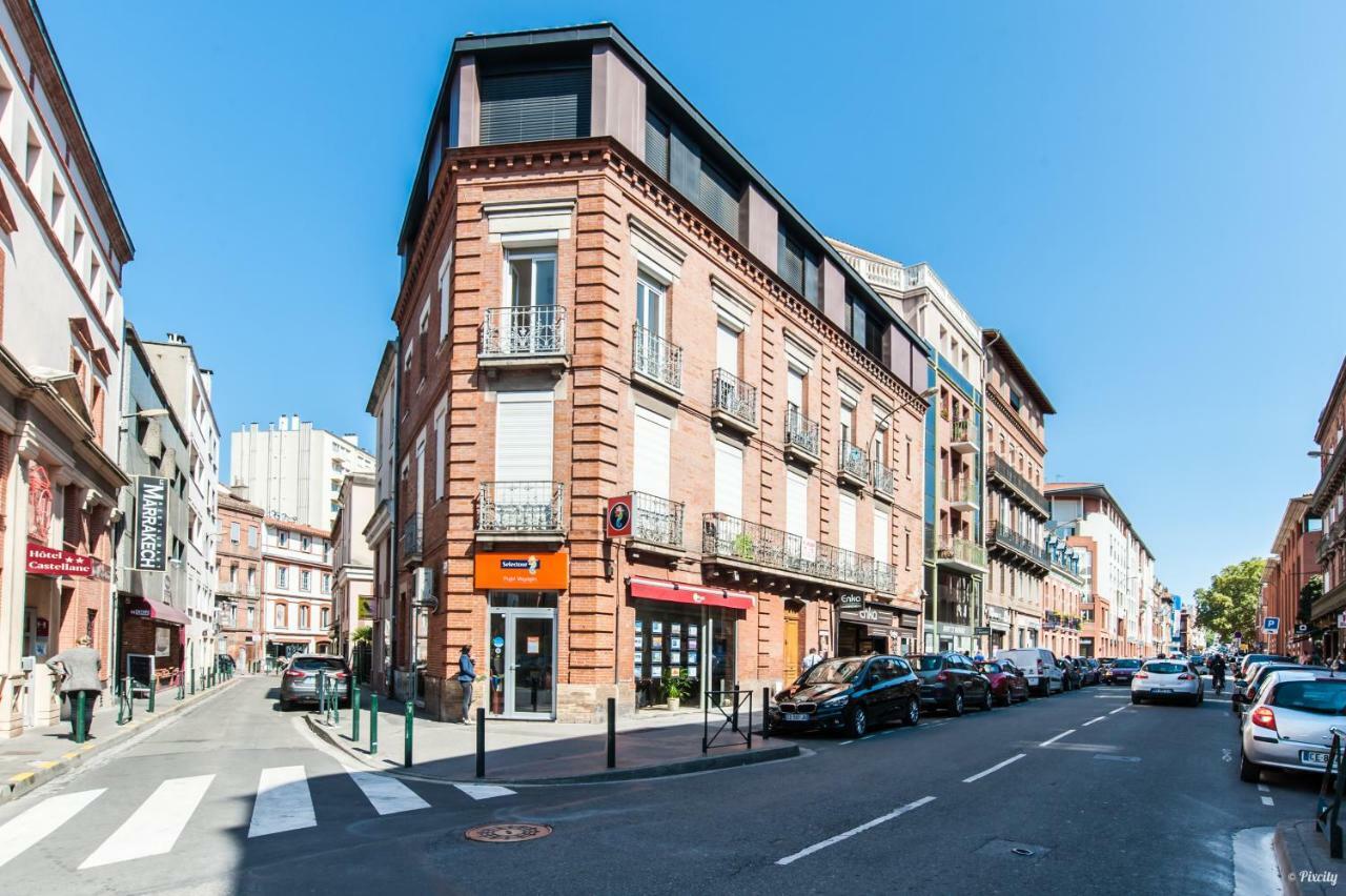 Appartement Le Castellane - Studio Cosy Metro Jean Jaures à Toulouse Extérieur photo